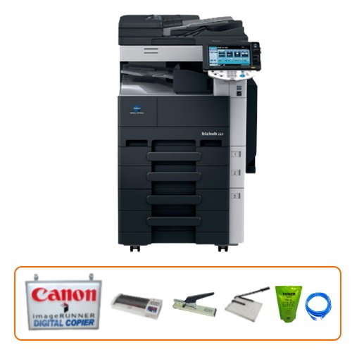 Paket Usaha Fotocopy Konica Minolta Bizhub 283